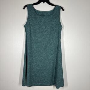 Patagonia Dress Womens Large Green‎ Heather Sleeveless Tank Seabrook Stretchy